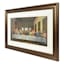 Glass Framed The Last Supper Print Wall Art, 27x17