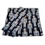 2-Pack Bowtie Skeleton Printed Hand Towels