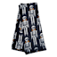 2-Pack Bowtie Skeleton Printed Hand Towels