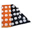 2-Pack Jack-o'-Lanterns Printed Hand Towels