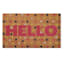 Oh Joy! Hello Confetti Coir Mat, 18x30