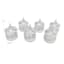6-Pack Clear LED Tealight Candles