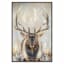 Ty Pennington Framed Elk Canvas Wall Art, 25x37