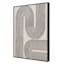 Crosby St. Framed Abstract Lines Canvas Wall Art, 18x24