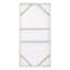 Found & Fable Framed Abstract Canvas Wall Art, 24x48