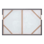 Ty Pennington Framed Cows Canvas Wall Art, 36x24