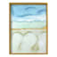 Glass Framed Colorful Abstract Print Wall Art, 19x25