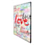 Love Framed Canvas Wall Art, 23x29