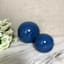Providence Navy Ceramic Sphere, 3"
