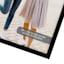 3-Piece Black Peel & Stick Wall Frames, 8x10