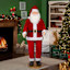 Life Size Dancing Animatronic Santa, 6'