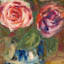 Framed Roses Wall Art, 8x10