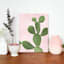 Cactus Canvas Wall Art, 12x16
