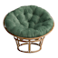 Plush Papasan Cushion, Green