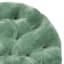 Plush Papasan Cushion, Green