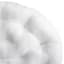 Plush Papasan Cushion, White