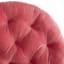 Plush Papasan Cushion, Pink