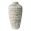 Neutral Ceramic Floor Vase, 24"