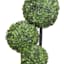 Ball Topiary in Wooden Vessel, 36"