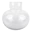 8In Clear Glass Vase