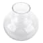 8In Clear Glass Vase