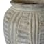 12In White Antique Madai Terracotta Vase