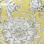 7In Yellow Floral Ceramic Vase