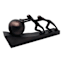 People Pushing Ball Up Hill Decor, 12"
