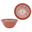 Found & Fable Coral Kaleidoscope Dip Bowl, 4.75"