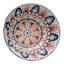 Found & Fable Navy & Coral Kaleidoscope Cereal Bowl, 8"