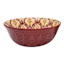 Found & Fable Burgundy & Yellow Kaleidoscope Cereal Bowl, 8"