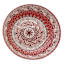 Found & Fable Coral Kaleidoscope Dinner Bowl, 8.2"