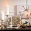 Providence White Mystic Birchwood Scented Pillar Candle, 4x11