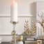 Providence White Mystic Birchwood Scented Pillar Candle, 4x11