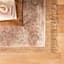 (A465) Found & Fable Pink Jeweled Medallion Area Rug, 5x8