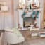 (B692) Grace Mitchell Claire Blush Medallion Area Rug, 8x10