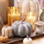 Honeybloom Amber Glass LED Pillar Candle, 3x5