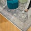(B806) Tracey Boyd Anna Green Medallion Area Rug, 8x10