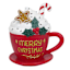Gingerbread Lane LED Ice Cream Sundae Cup, 6"