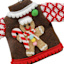 Gingerbread Lane Ugly Sweater Ornament, 5.5"