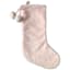 Pink Plush Stocking, 20"