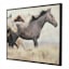 Framed Horses Canvas Wall Art, 29x23