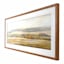 Glass Framed Perfected Pasture Print Wall Art, 41x17