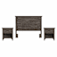 Memphis Grey Bedroom Set, Full/Queen