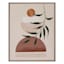 Soul Searcher Framed Neutral Vine Canvas Wall Art, 16x20