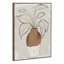 Soul Searcher Framed Sketch Botanical Canvas Wall Art, 18x24