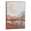 Soul Searcher Framed Moon Landscape Canvas Wall Art, 18x24