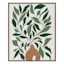 Soul Searcher Framed Funky Floral Canvas Wall Art, 20x24