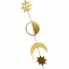 Soul Searcher Metal Moons Wall Hanging Wall Art, 31"
