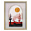 Soul Searcher Glass Framed Desert Sierra Print Wall Art, 17"